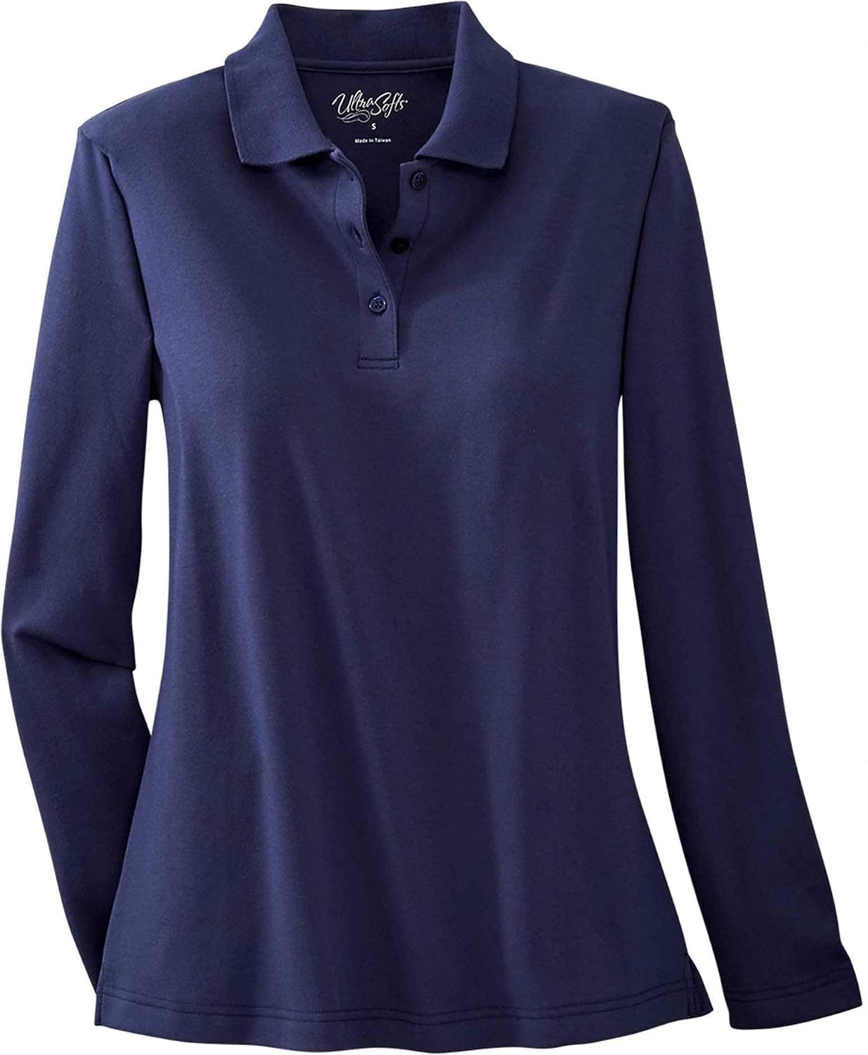 UltraSofts Long Sleeve Polo