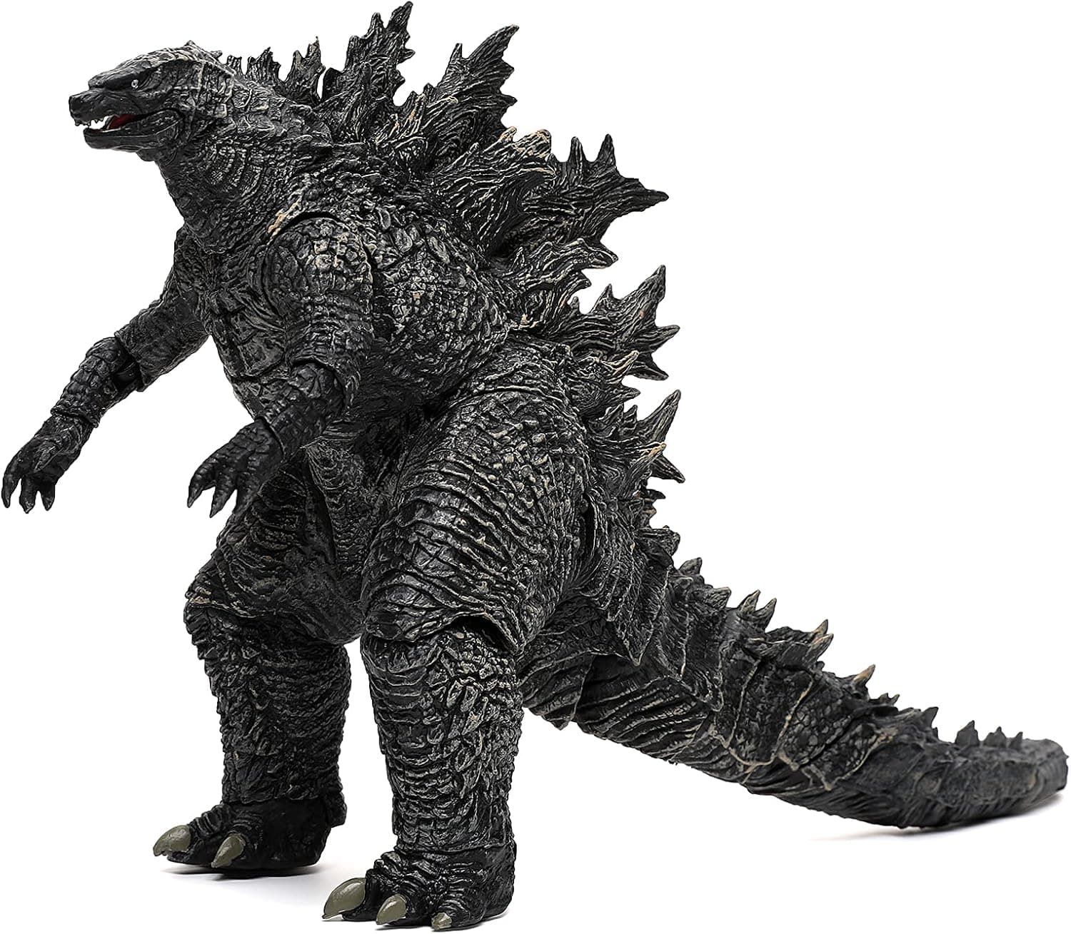 Dinosaur Toy King of The Monsters Action Figure Head-to-Tail 12 Inch Statue Model Toy Decoration（Black）