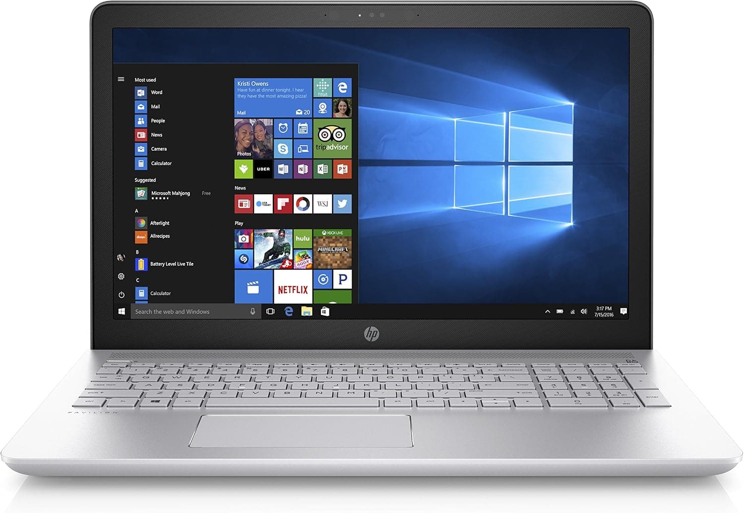 2018 Premium Newest HP 15.6 Inch Touchscreen WLED Backlit Display Laptop (Intel Core i5-7200U Processo up to 3.1 GHz, 12GB DDR4 RAM, 512GB SSD, WiFi, Bluetooth, B&O Audio, Windows 10)