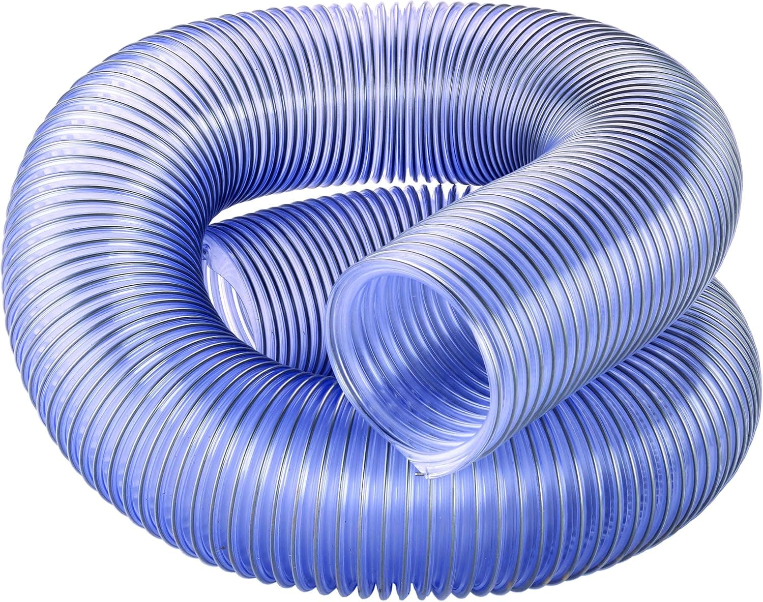 4" Diameter Clear Dust Collection Hose