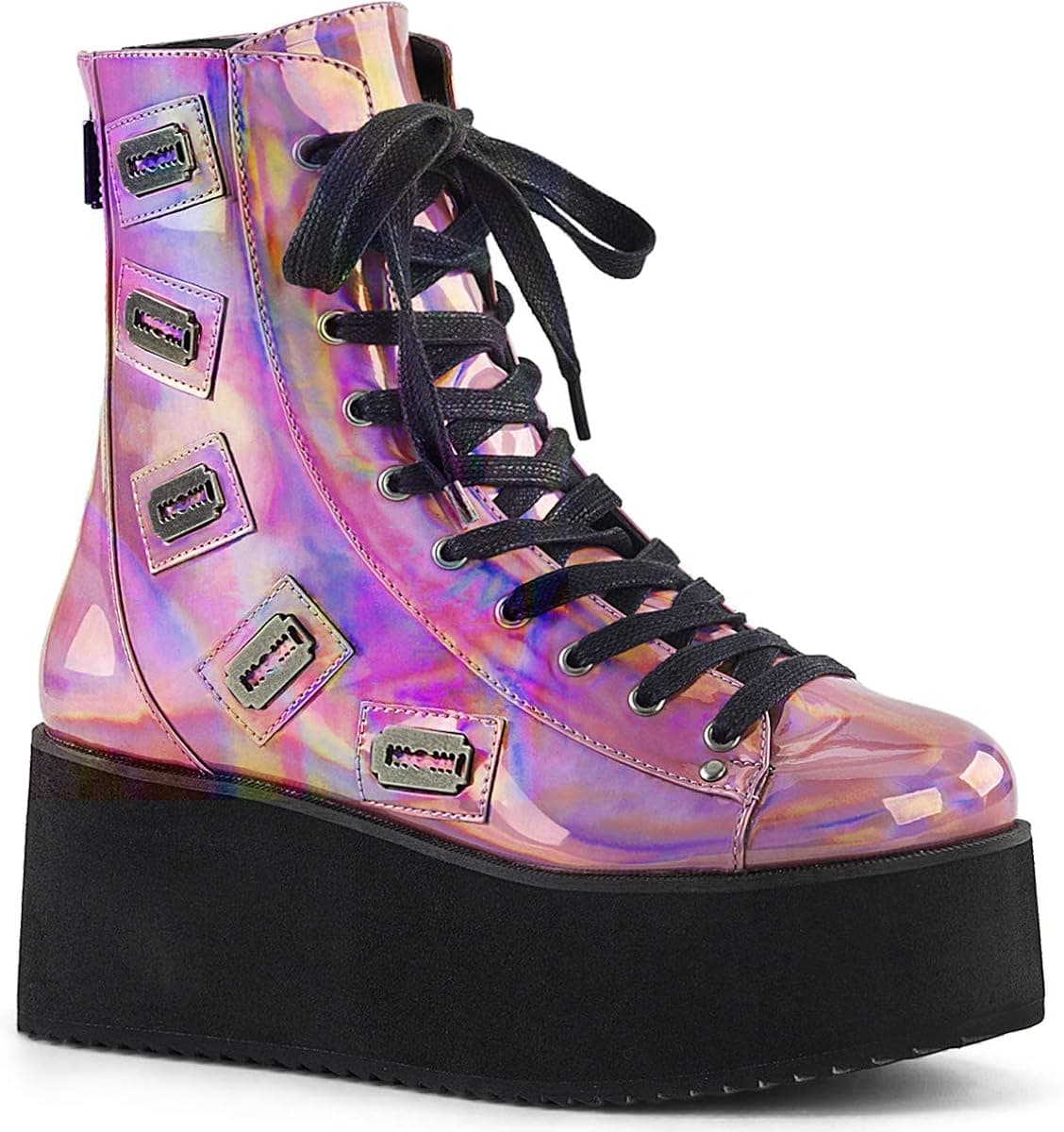 Demonia Women's Grip-103 Ankle-High Boot