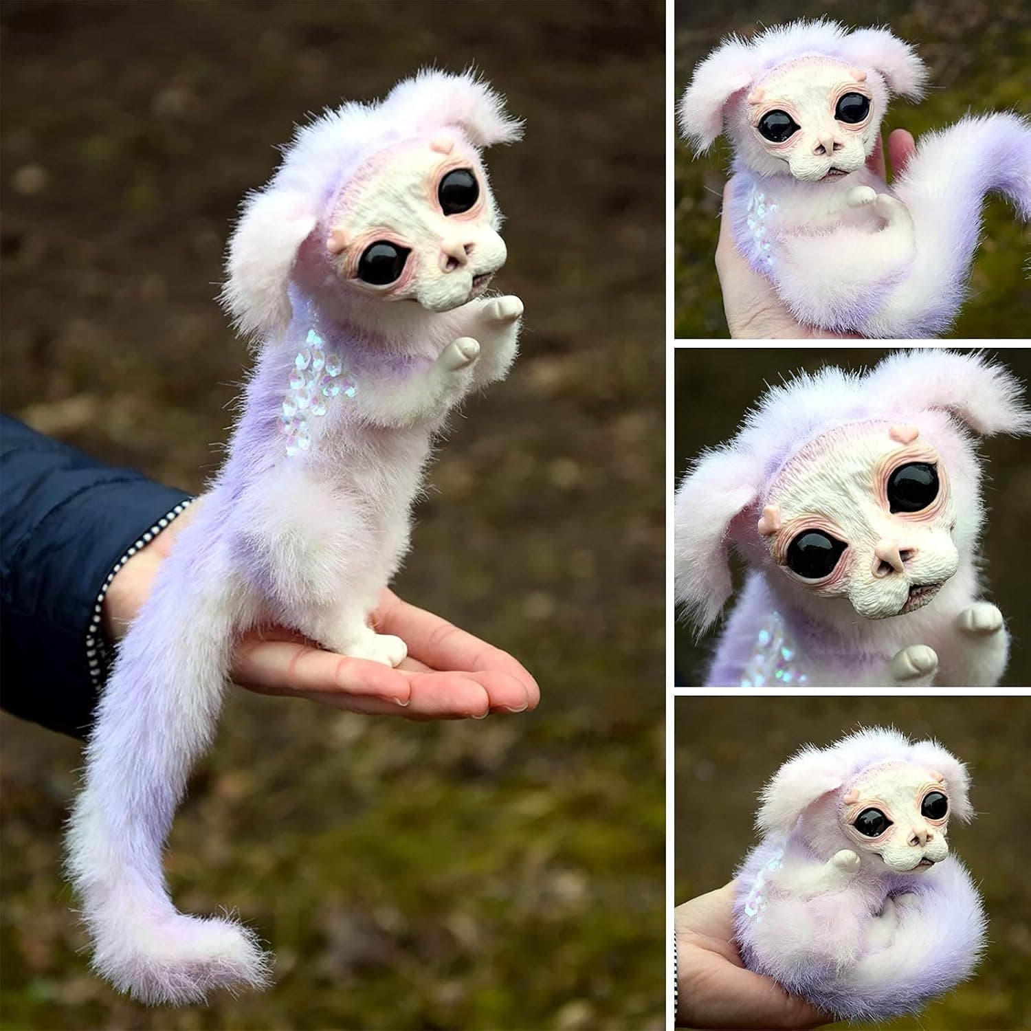 The Child Funny Plush Toy, Baby Ludo from Labyrinths Toy 12.6-Inch Doll Stuffed Animal Children's Birthday Gifts (White)