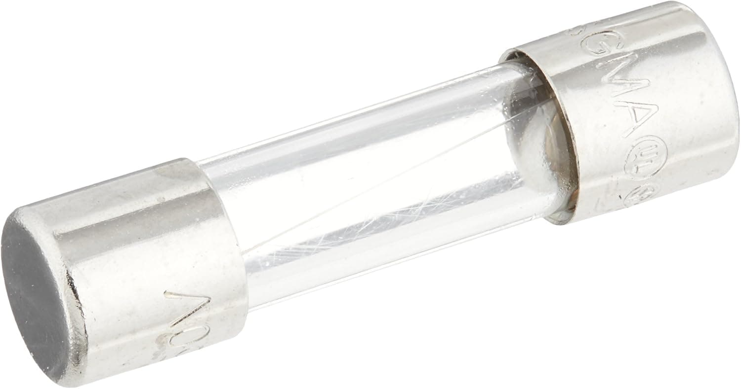 Bussmann BP/GMA-2A 2 Amp Glass Fast Acting Cartridge Fuse, 125V Carded UL Listed, 2-Pack
