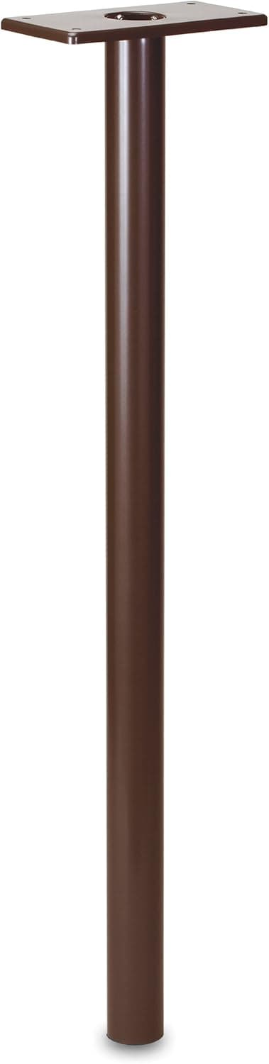Architectural Mailboxes 7516RZ-10 Pacifica In-Ground Steel Mailbox Rubbed Bronze Post
