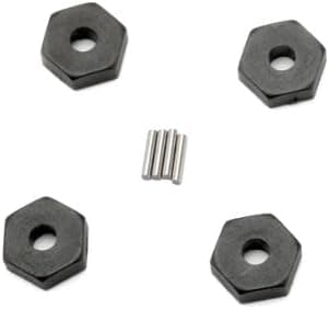 Traxxas 7154 Wheel Hubs Hex, 4-Piece and Axle Pins 1/16 Vehicles, 4-Piece, 250-Pack