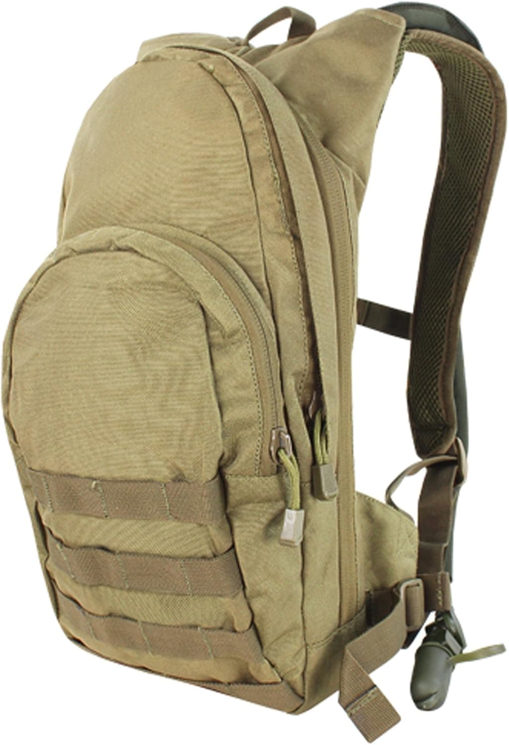 Desert Camo Tan Hydration Pack Backpack 2.5 Liter (84oz) Bladder