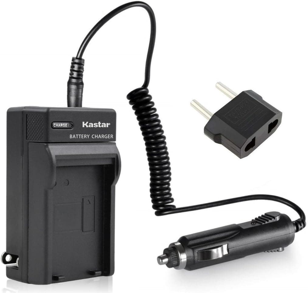Kastar Travel Charger Kit for Panasonic VW-VBT190 and HC-V110 V130 V160 V180 HC-V201 V210 V250 HC-V380 HC-V510 V520 V550 HC-V710 V720 V750 V770 HC-VX870 HC-VX981 HC-W580 W850 HC-WXF991