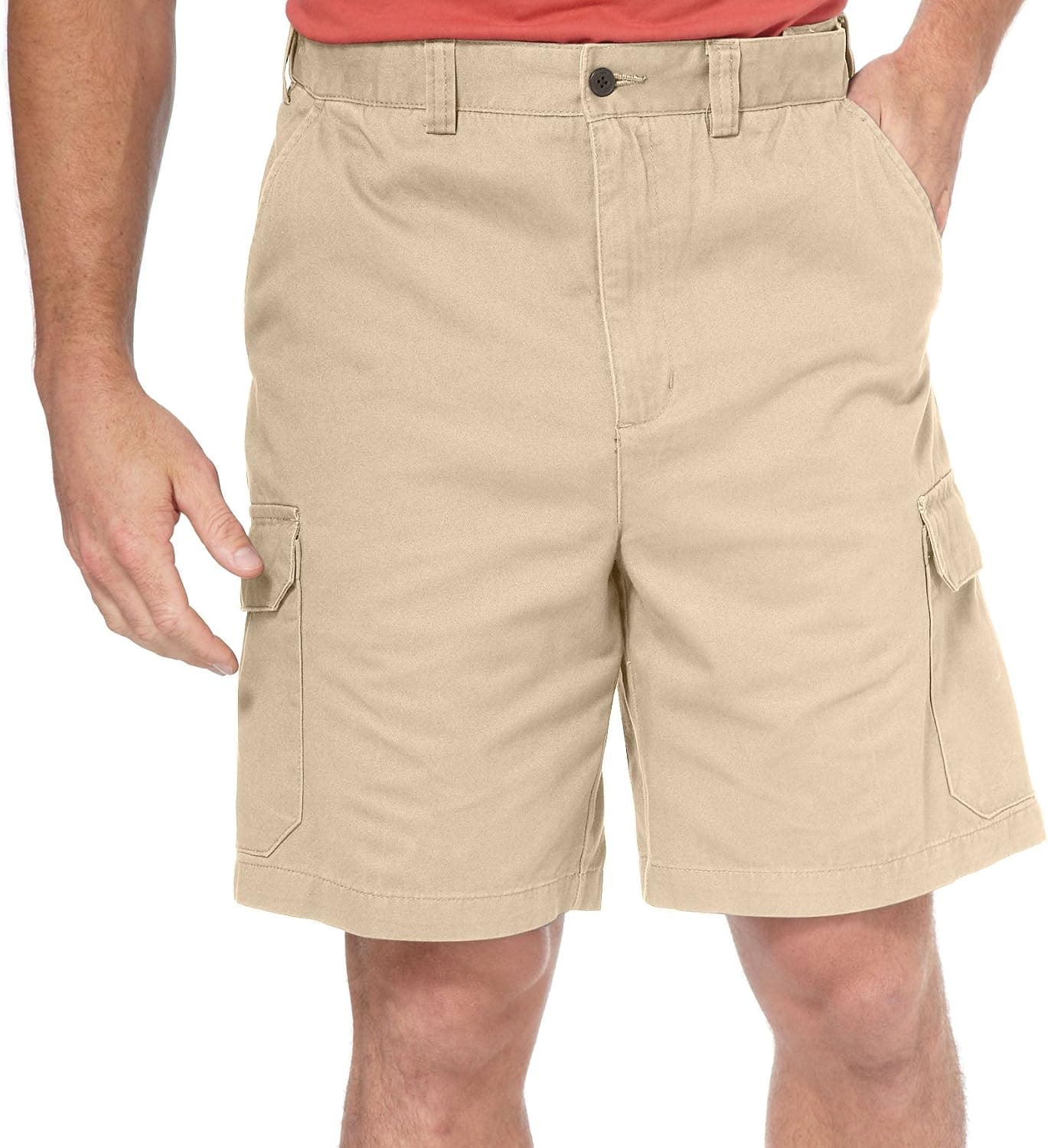 Geoffrey Beene Men's Twill-Cotton Cargo Short