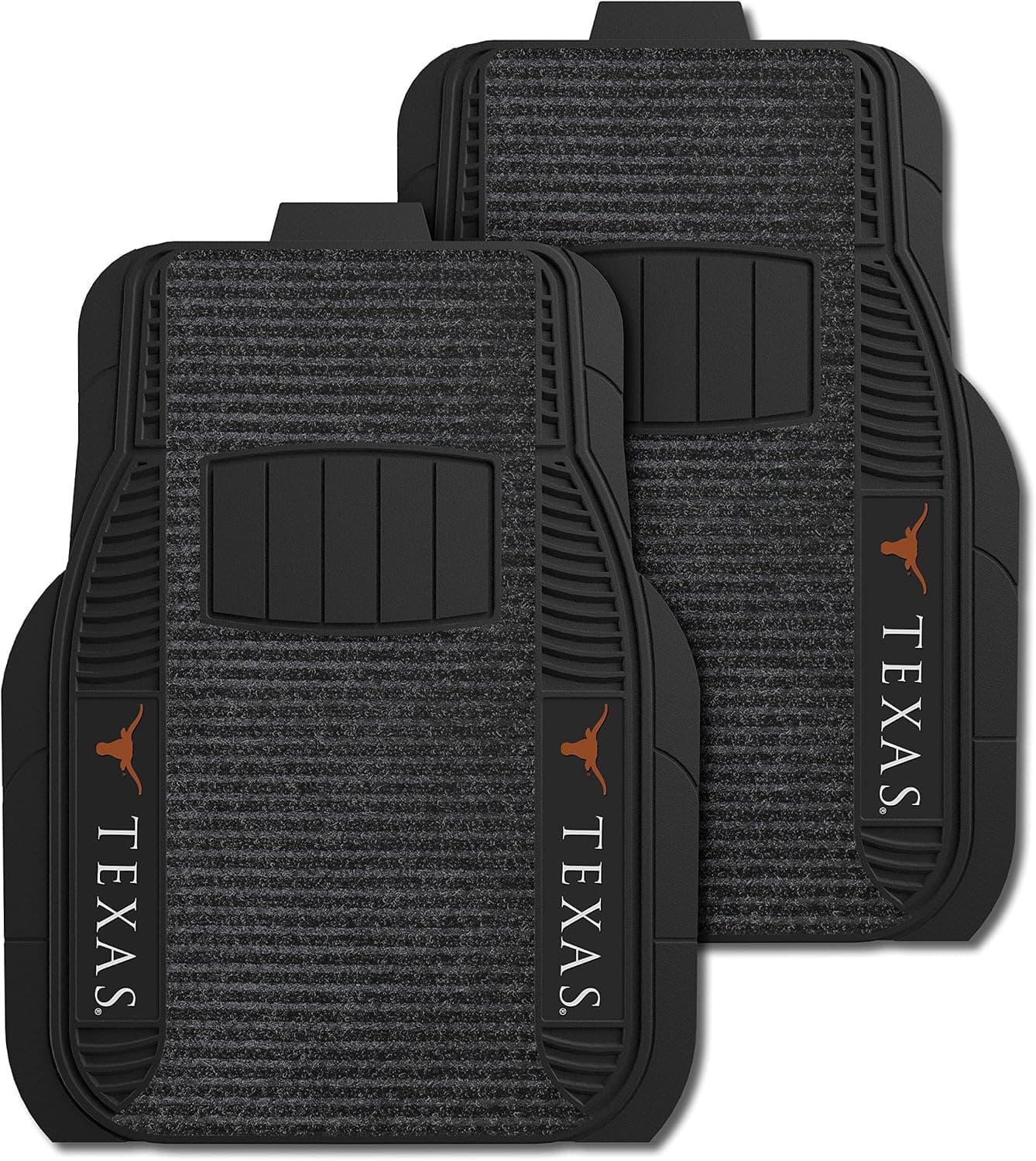 FANMATS NCAA Unisex-Adult 2-pc Deluxe Car Mat Set