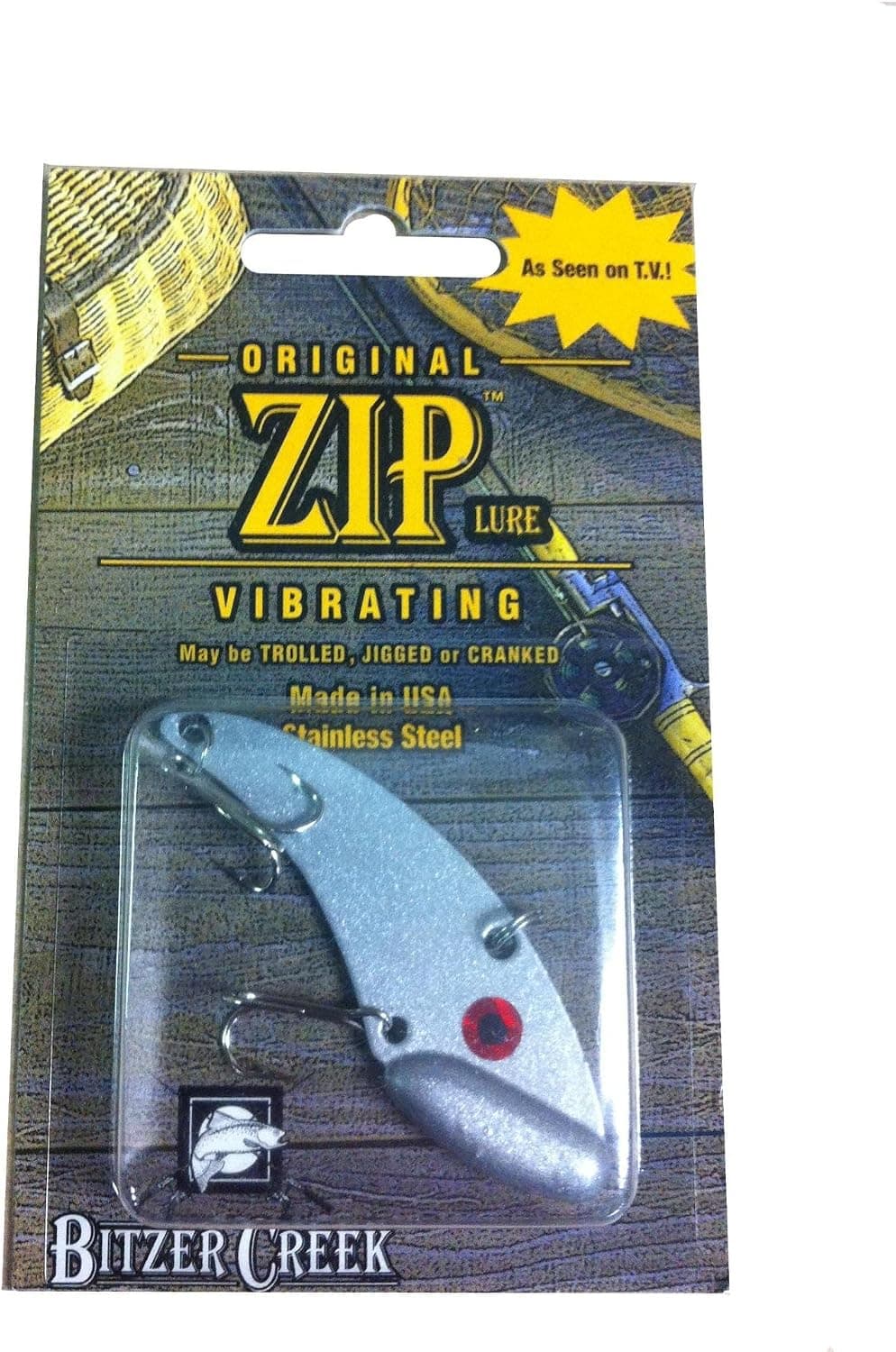 Bitzer Creek Silver Shad Zip Fishing Lure