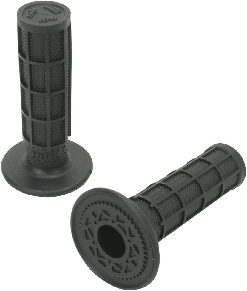 Odi Full Waffle Single-Ply MX/Off-Road/Dirt Bike Motorcycle Hand Grips - Black/One Size