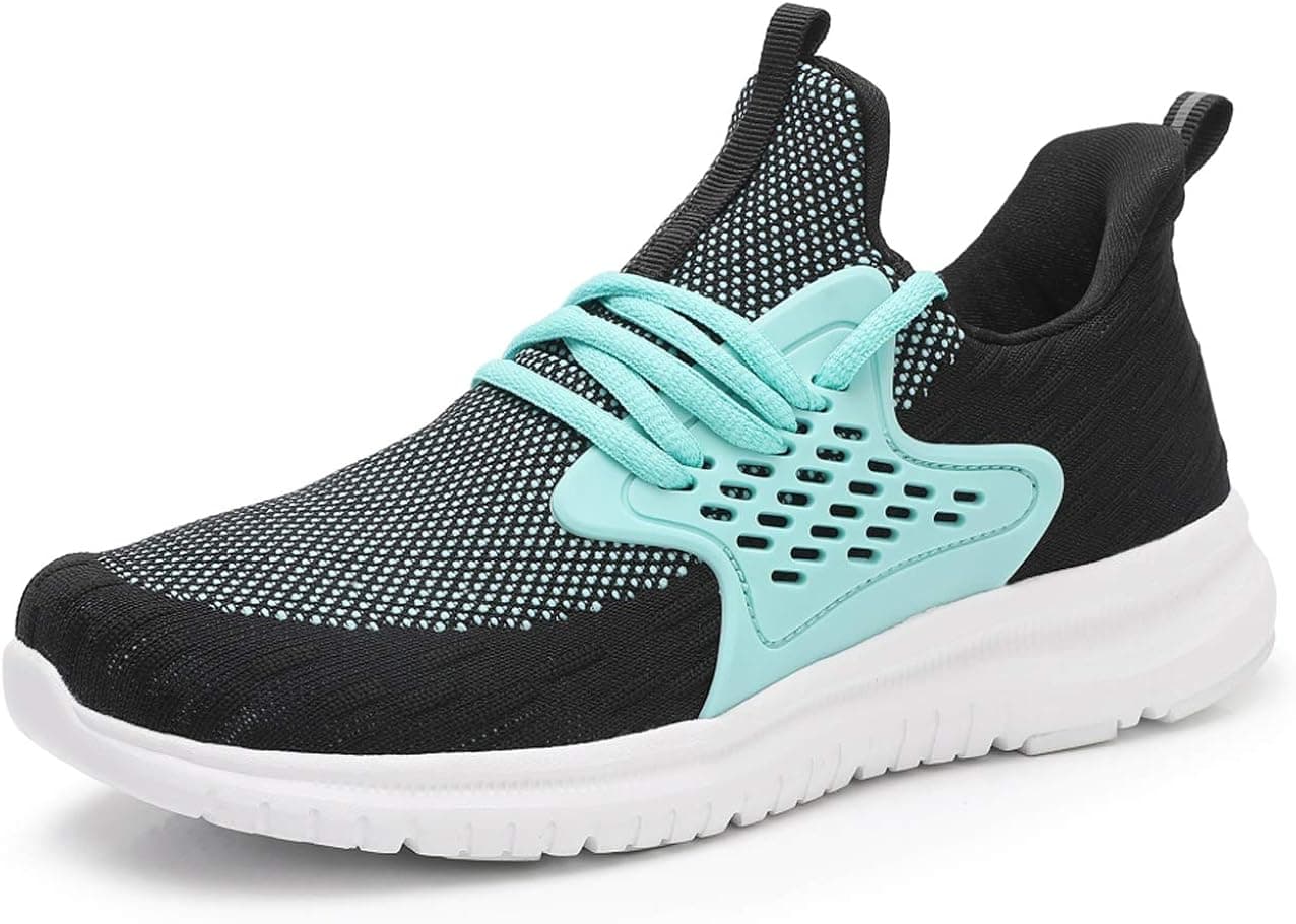 acelyn Women's Light Running Shoes - Slip On Athletic Fashion Sneakers Breathable Running Walking Tennis Shoes for Sports Gym Travel