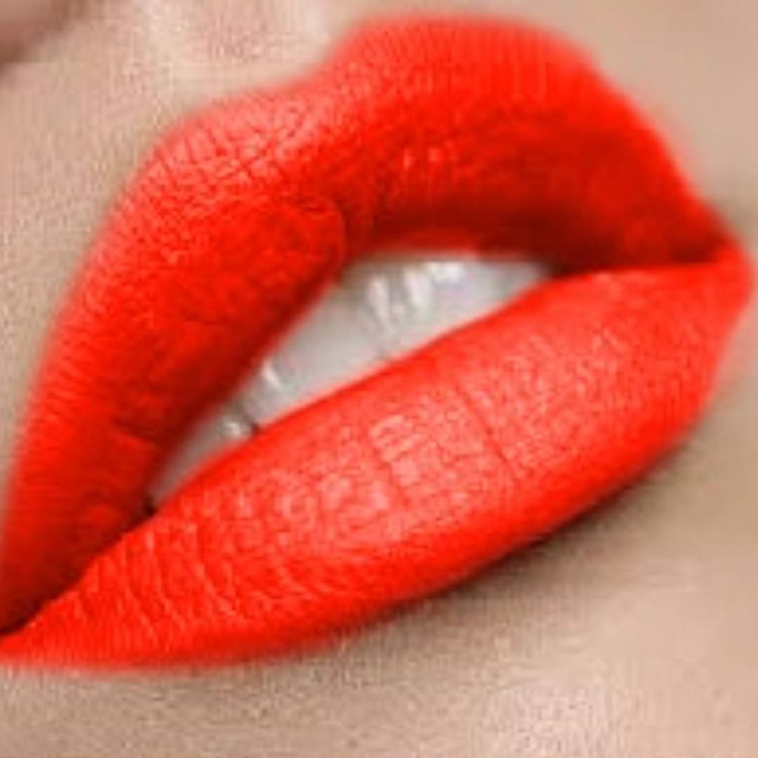 By The Clique Premium Matte Lip Kit | Red Orange Lipstick and Liner Set | On Fire