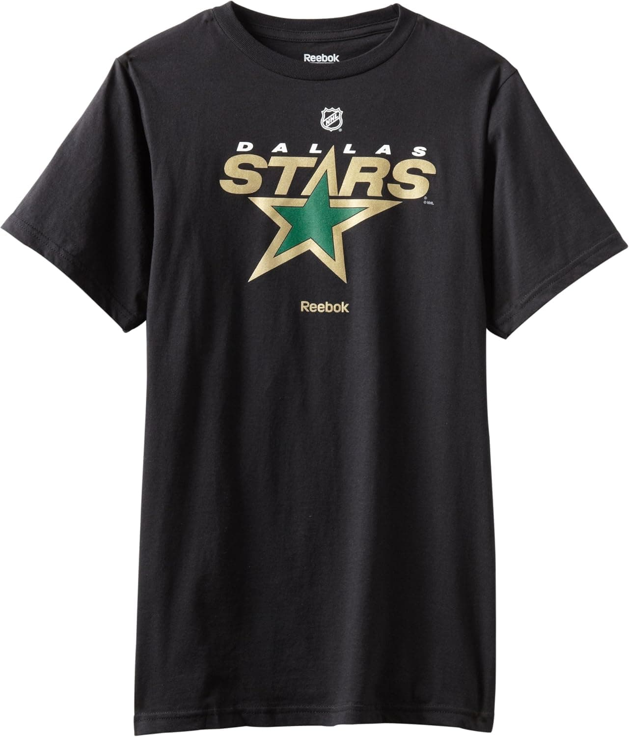NHL Dallas Stars Primary Logo T-Shirt, Black