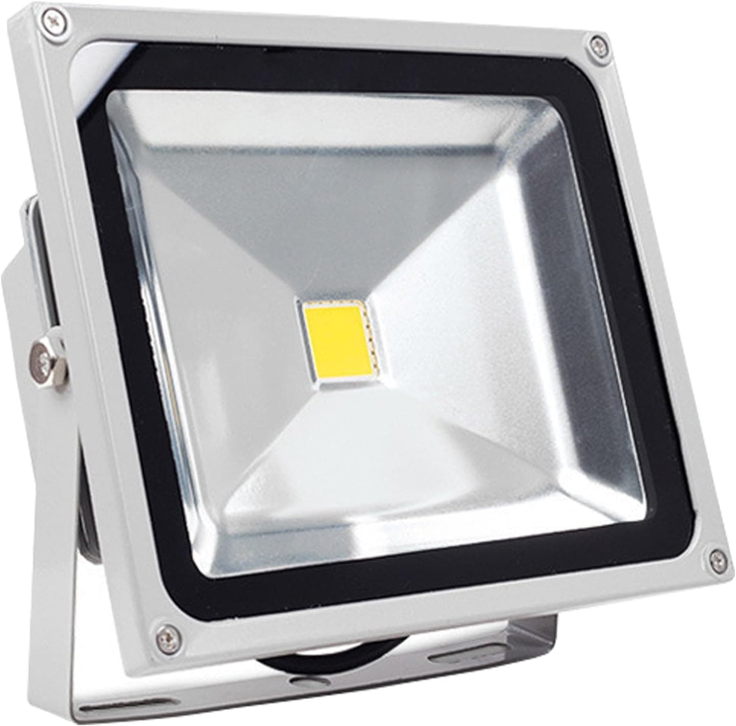 HOSL 50w LED Flood Lights IP65 Waterproof 6000K 4000LM Daylight White