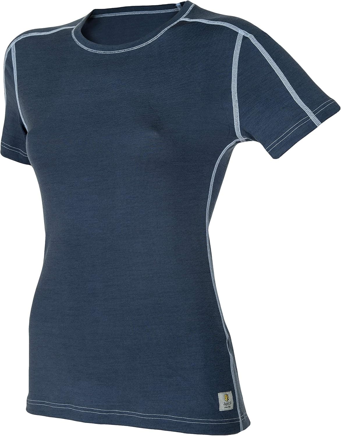 Janus 100% Merino Wool Women's T-Shirt. Machine Washable. Made in Norway