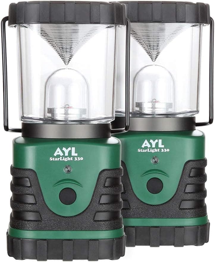 StarLight LED Camping Lantern - Water Resistant - Shock Proof - Long Lasting Up To 6 DAYS Straight - 1000 Lumens Ultra Bright LED Lantern - Perfect Lantern for Hiking, Emergencies, Hurricanes, Outages