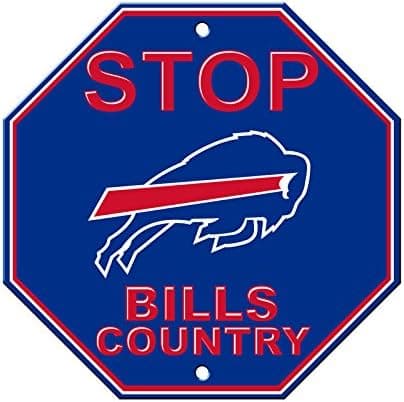 Buffalo Bills Stop Sign