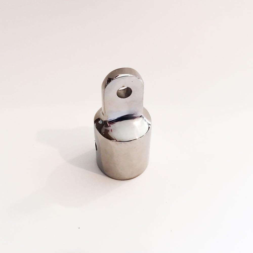D&D Threads Plus King Marine Bimini Top 7/8" Bimini Eye End Cap Fitting - Marine 316 Stainless Steel - 1 Pack