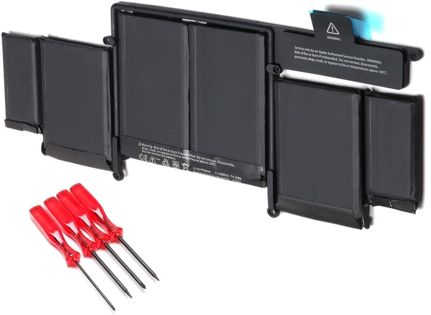 A1582 Battery Laptop Battery for MacBook Pro 13" Retina (2015 Version) Fit for MacBooPro 11,1 12,1 A1493 Battery for A1502(2013,2014 Version) ME864 ME865 ME867 EMC 2835[Li-Polymer 11.3V 74.9Wh]