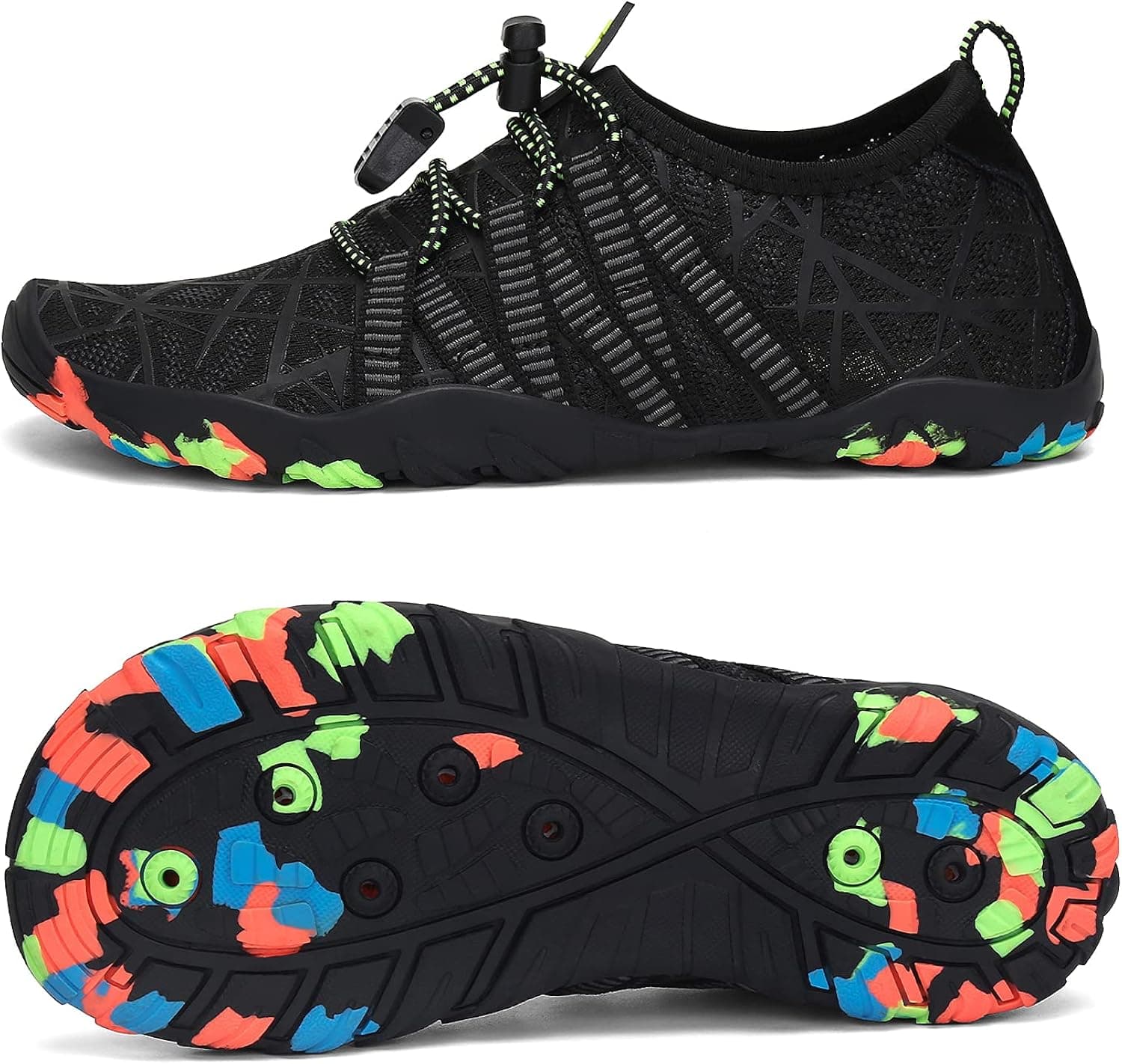 SAGUARO Kids Boys Girls Water Shoes Non-Slip Quick-Dry Barefoot Aqua Shoe Outdoor Sport Beach Swimming Surfing Diving