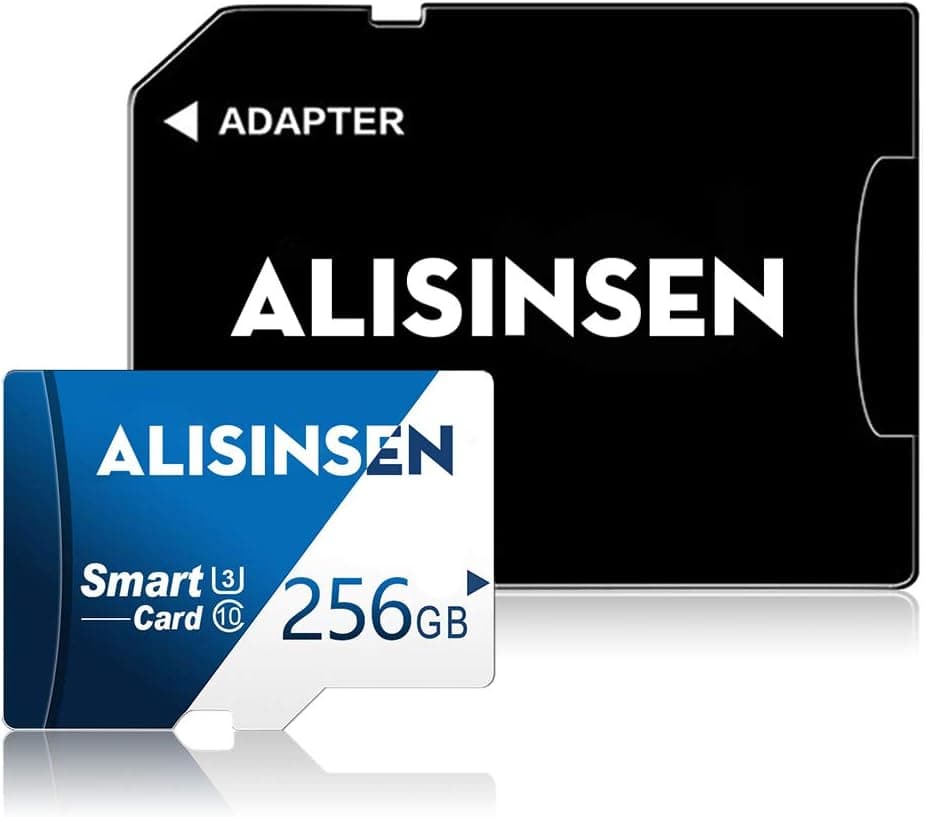 Micro SD Card 256GB TF Card 256GB Micro SD Memory Card 256GB Class 10 High Speed with a SD Card Adapter for Nintendo-Switch&Camera&Smart-PhonesTablets&PCs&Notebooks(256GB)