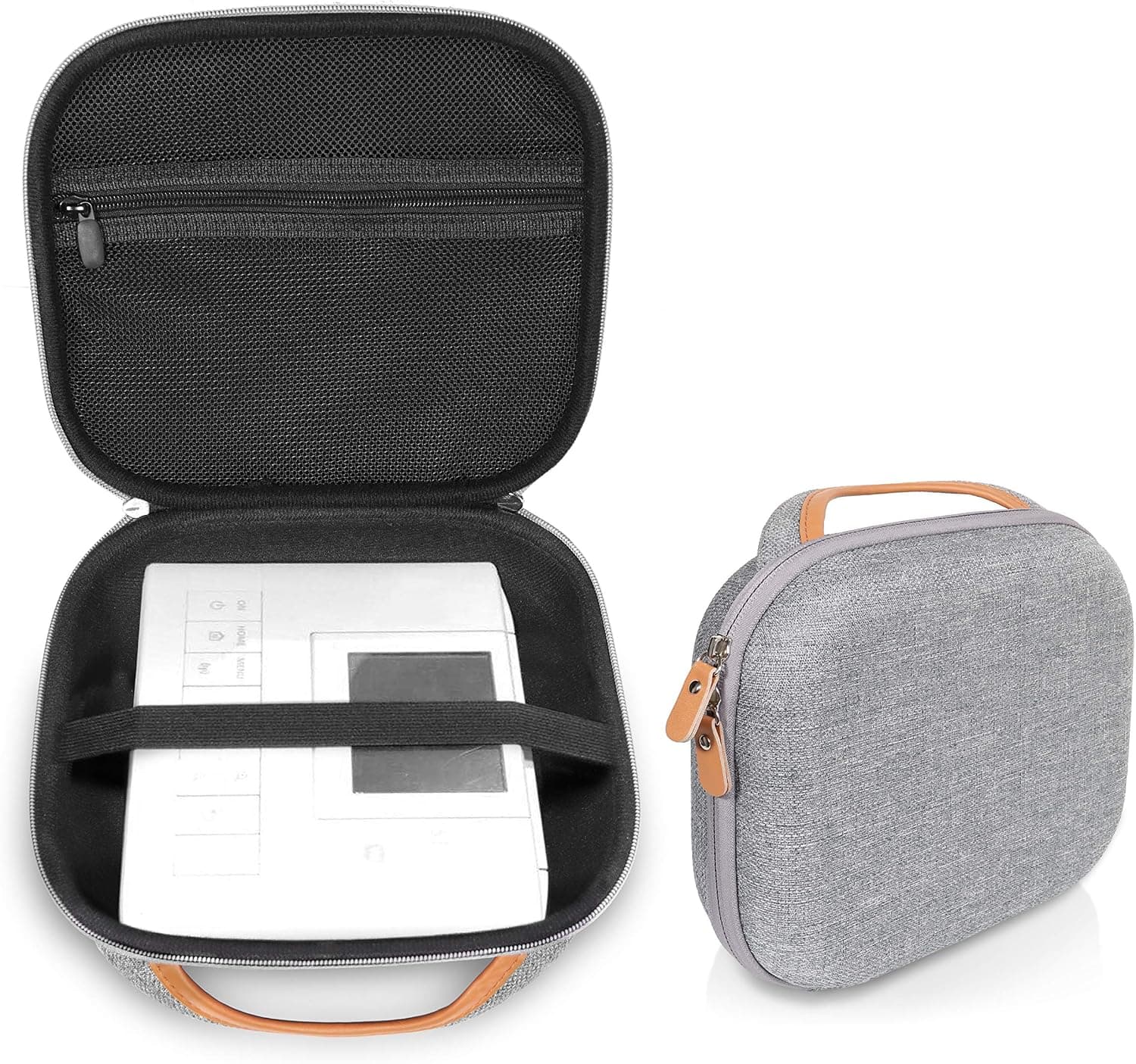 getgear Featured protective and storage case for Canon SELPHY CP1300 Wireless Compact Photo Printer, with room for CP1300 and power adapter, mesh pocket for printing paper, featured handle