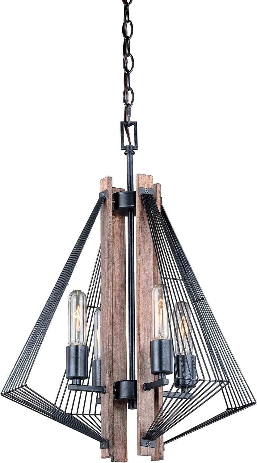 Vaxcel H0181 Four Light Mini Chandelier