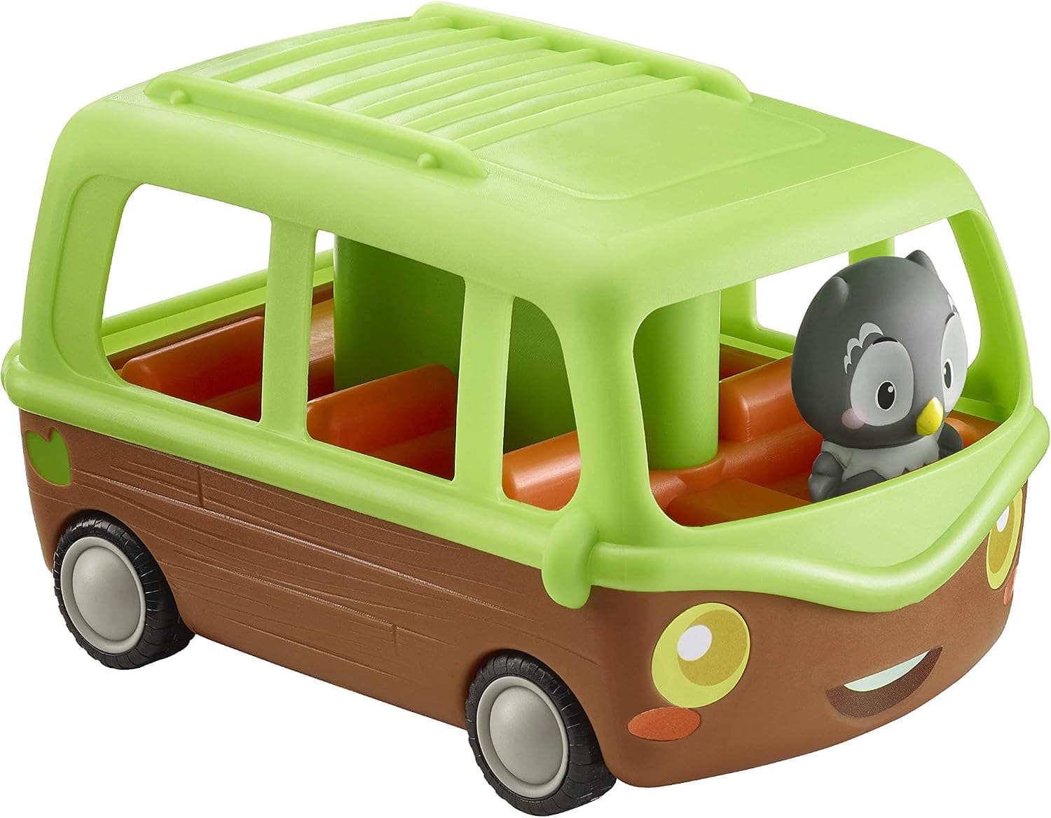 Fat Brain Toys Timber Tots Adventure Bus Dolls & Dollhouses for Ages 2 to 6