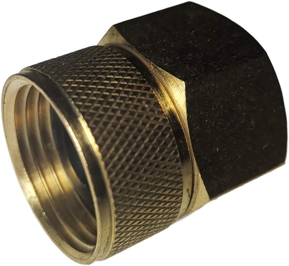1 PIECE XFITTING 3/4" FHT GARDEN HOSE X 3/4" FNPT FEMALE SWIVEL ADAPTER, BRASS, GARDEN HOSE CONNECTOR