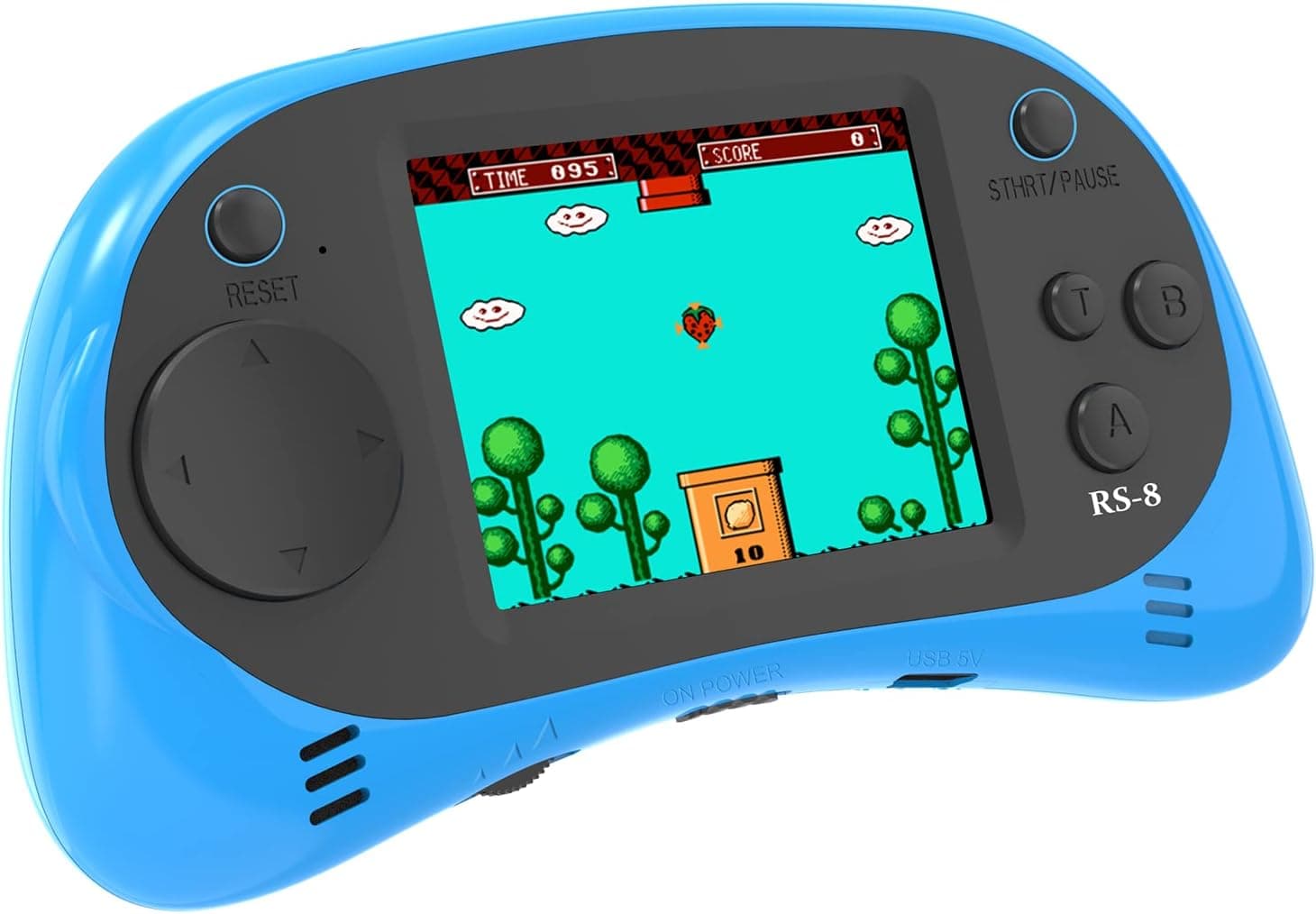 Handheld Game for Kids Portable Retro Video Game Player Built-in 260 Classic Games 2.5 inches LCD Screen Birthday Present for Children
