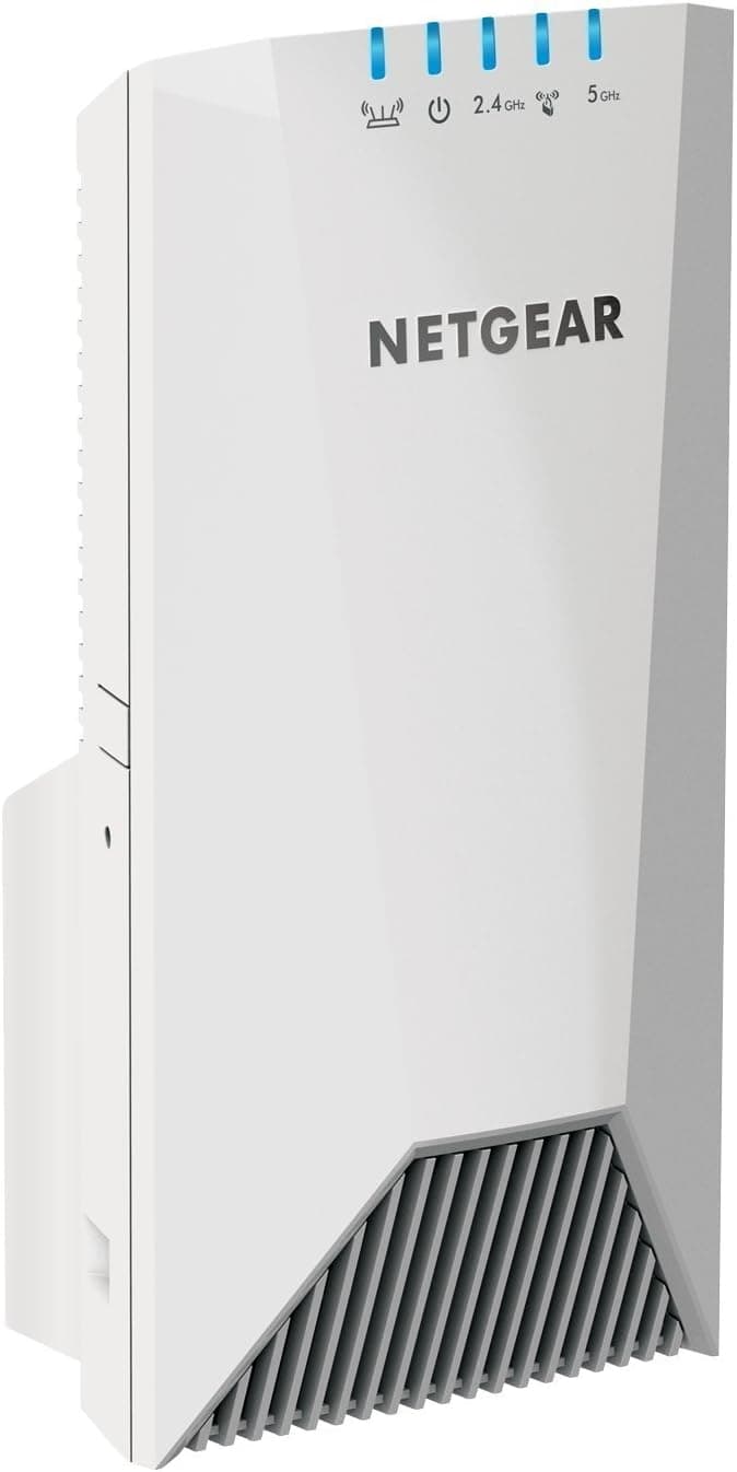 NETGEAR Nighthawk Mesh X4S Wall-Plug Tri-Band WiFi Mesh Extender - White (Renewed)
