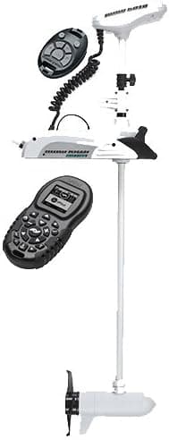 Minn Kota 1363735 Riptide Terrova Saltwater Electric-Steer Bow-Mount Trolling Motor with Digital Maximizer & i-Pilot GPS, 112 lbs Thrust, 72" Shaft