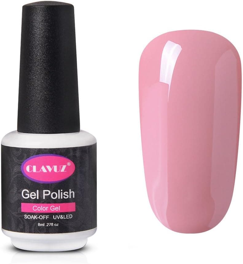CLAVUZ Gel Nail Polish Nude Soak Off UV Led Gel Nail Polish Salon Nails Art Manicure 8ML