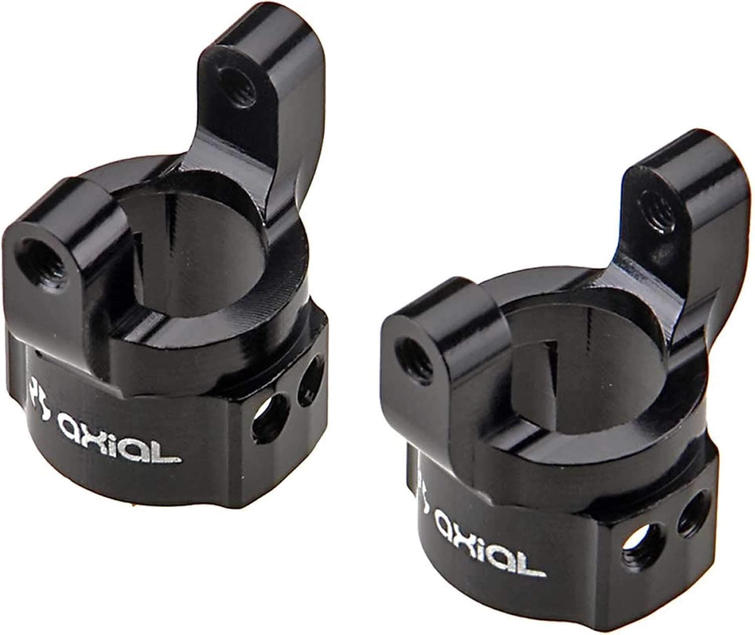 Axial Alum C Hub Carrier Black (2), AXIC0495