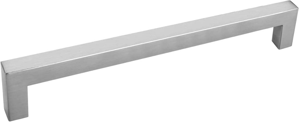 goldenwarm 5 Pack Cabinet Pulls Brushed Nickel Drawer Handles Stainless Steel Cabinet Harware - LSJ12BSS320 Modern Pulls for Kitchen and Bathroom Cabinets, 320mm Hole Centers