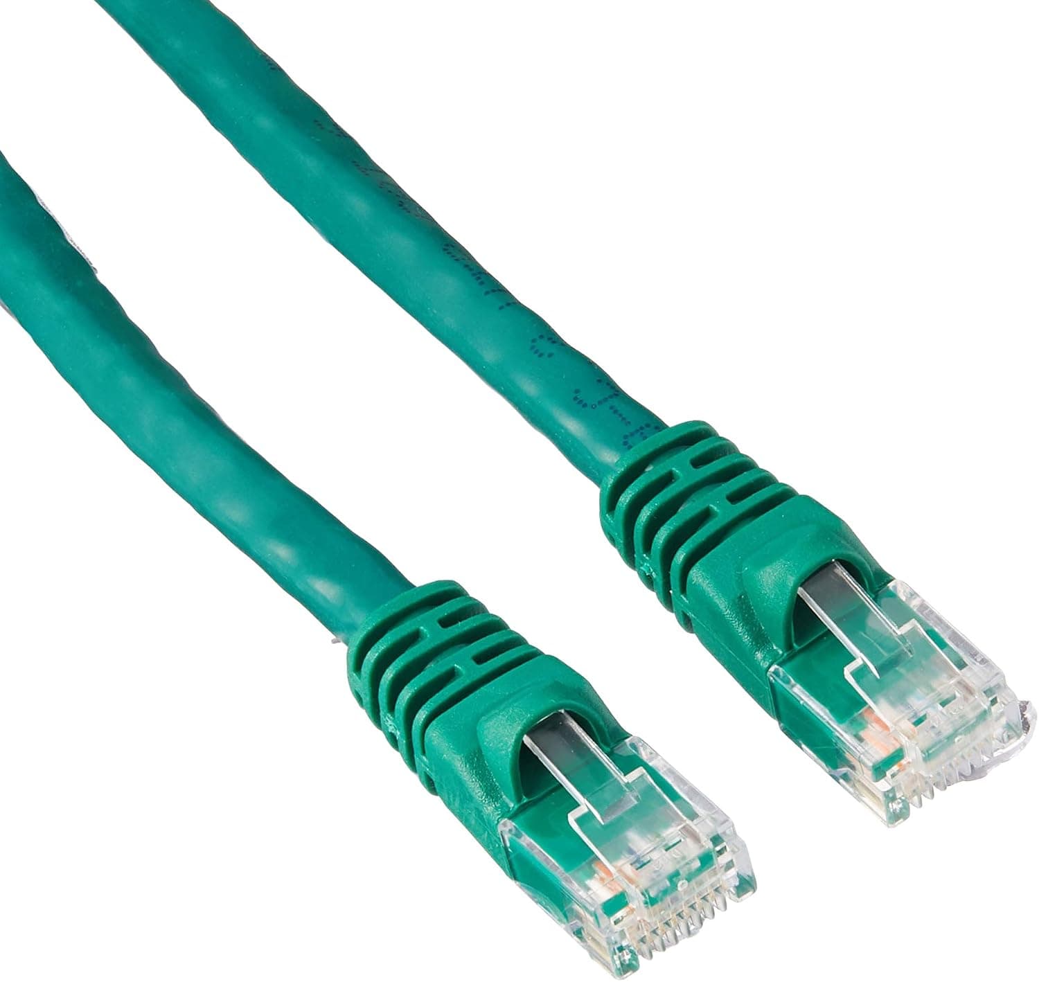 Link Depot 25-Feet Ethernet Enhanced CAT6 Networking Cable, Green (C6M-25-GNB)