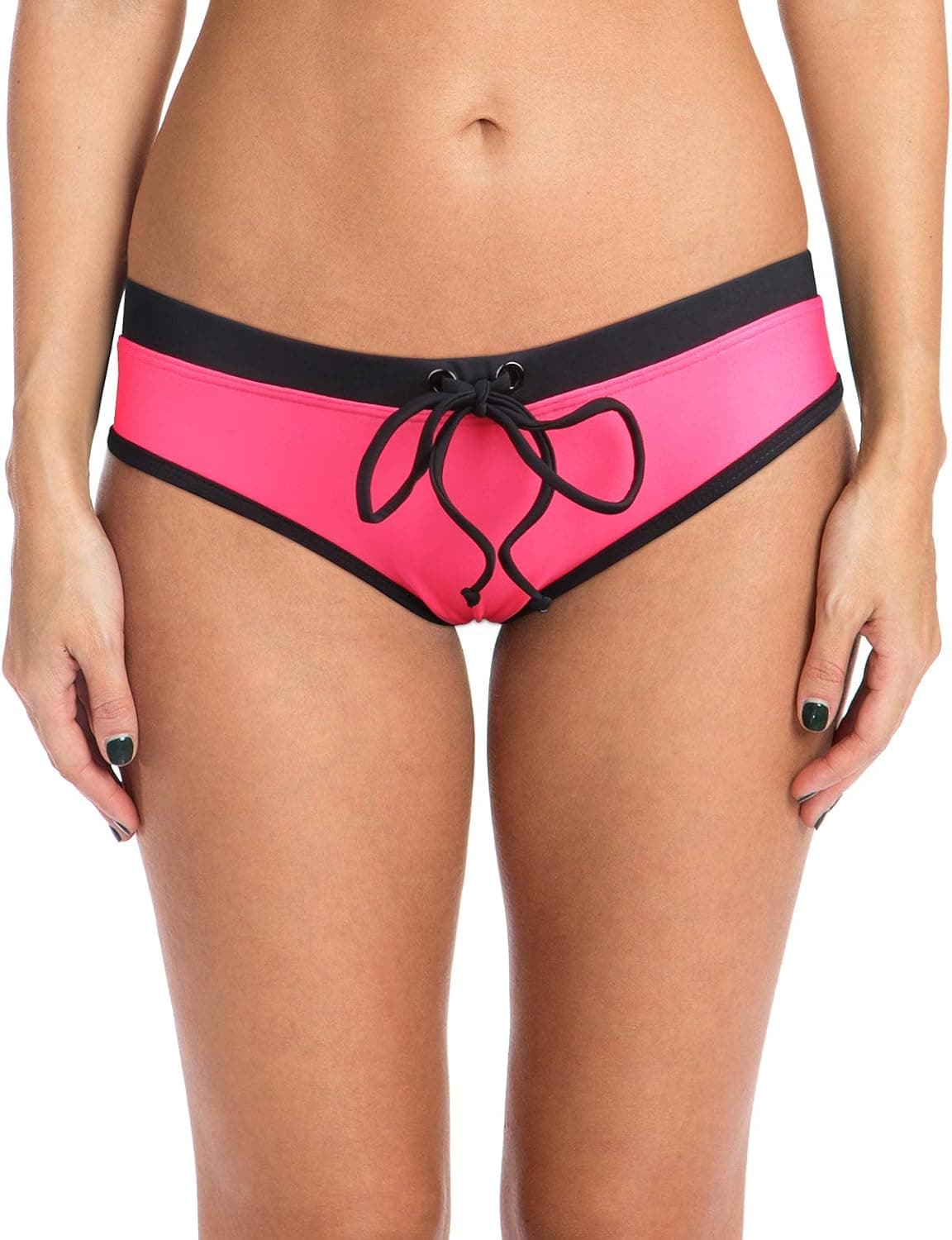 Ocean Blues Women's Block Party Bathing Suit Bottom Tiny Bikini