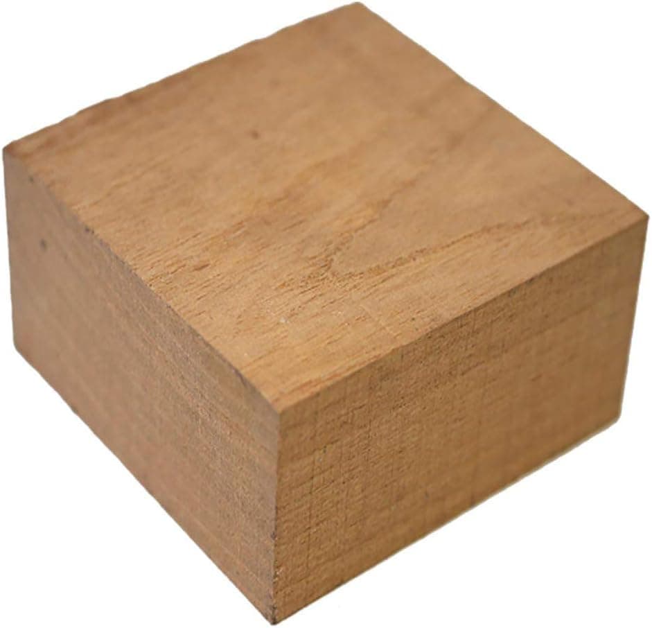 Sturdy Spanish Cedar Wooden Bowl Blanks (5, 5" x 5" x 2")