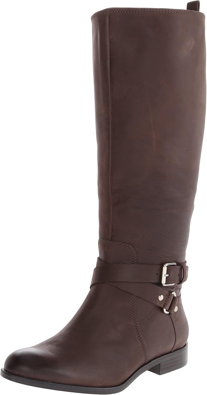 Enzo Angiolini Women's Daniana Wide Riding Boot