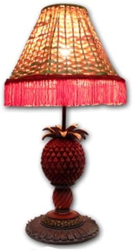 Poly Resin Vintage Pineapple Lamp 18"