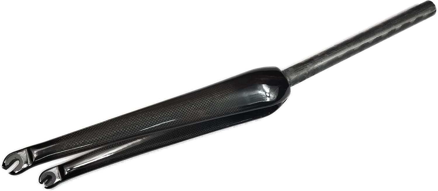 Strength Road 700C Bike 3K Gloss Full Carbon Fibre Forks Fixed Gear Bicycle Fork Black