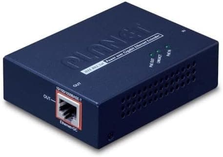 Planet Technology USA POE-E201 IEEE802.3at High Power POE Repeater (Extender)