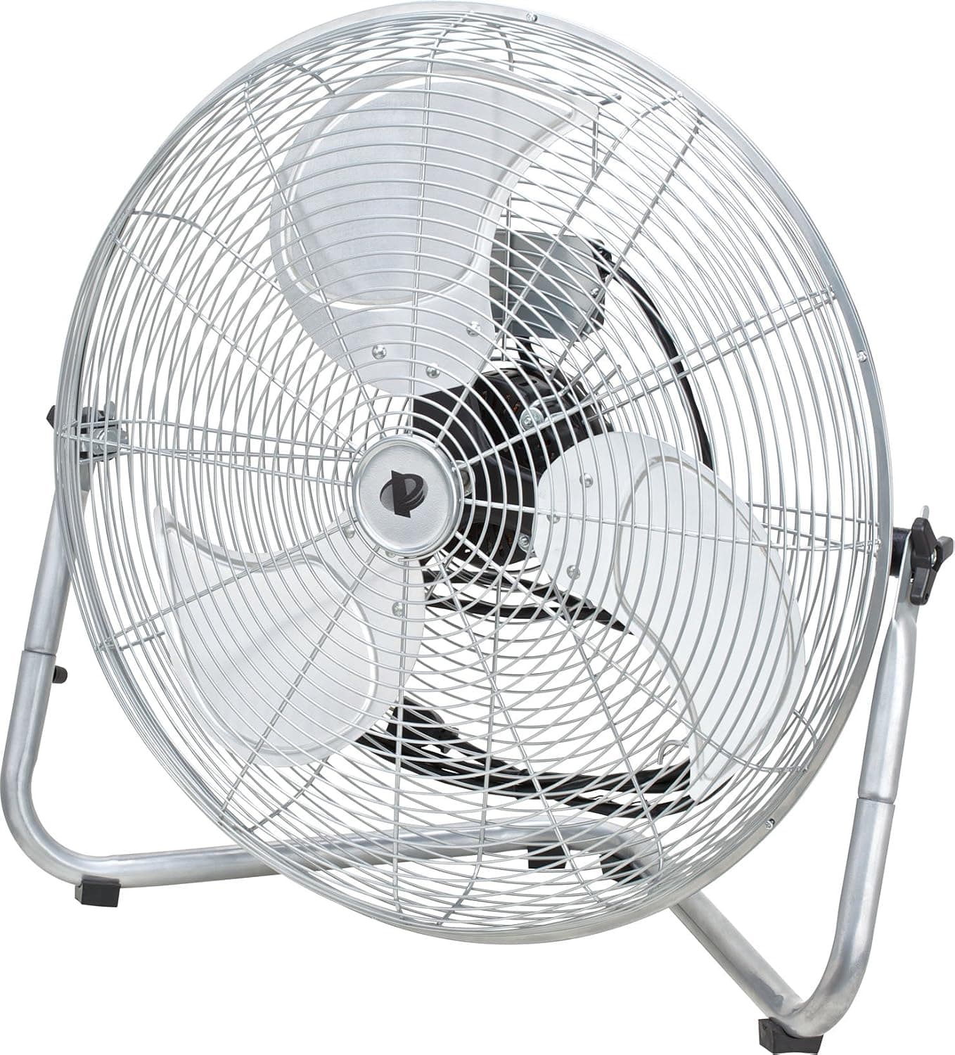 POWERMAX 20" high Velocity Floor Fan (Silver)