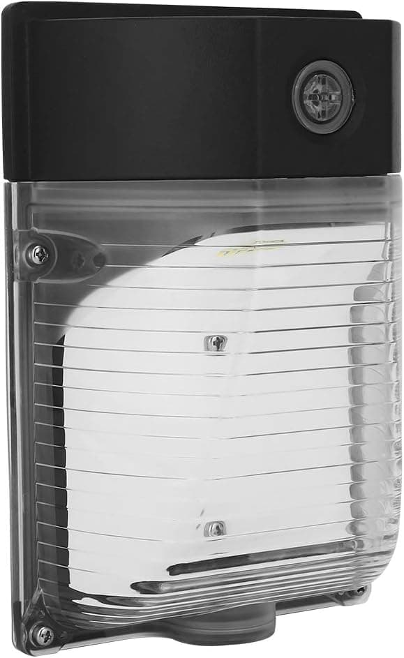 LED Wall Pack Light 25W, 3000Lm 5000K Daylight (Dusk to Dawn Photocell Included) ETL Listed LED Outdoor Wall Mount Light, 100-277V, 150-250W MH/HPS Replacement, Outdoor Security Lighting - 1Pack