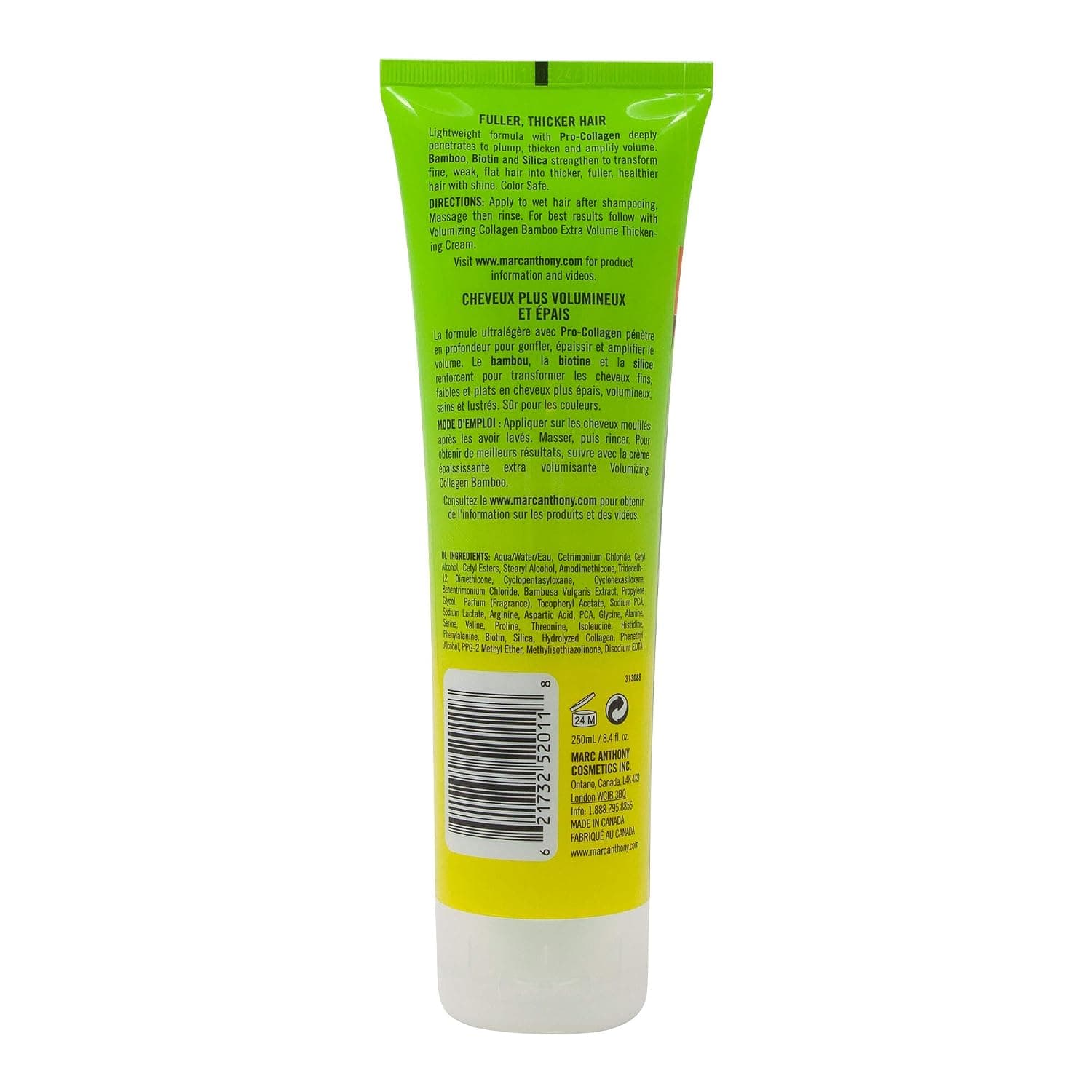Marc Anthony Collagen Bamboo Volumizing Conditioner, 8.4 Ounces