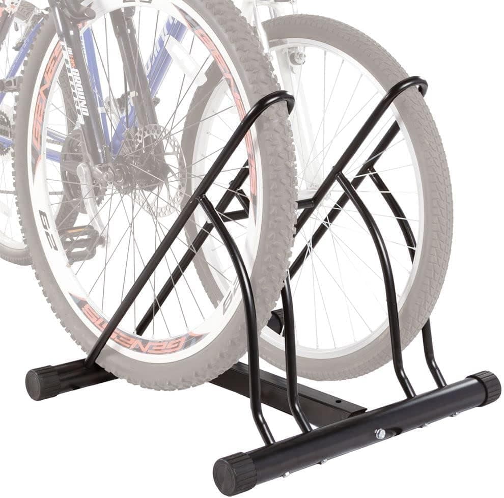 Rage Powersports Elevate Outdoor BR-323 Indoor Bicycle Floor Stand, Fits 2 Bikes