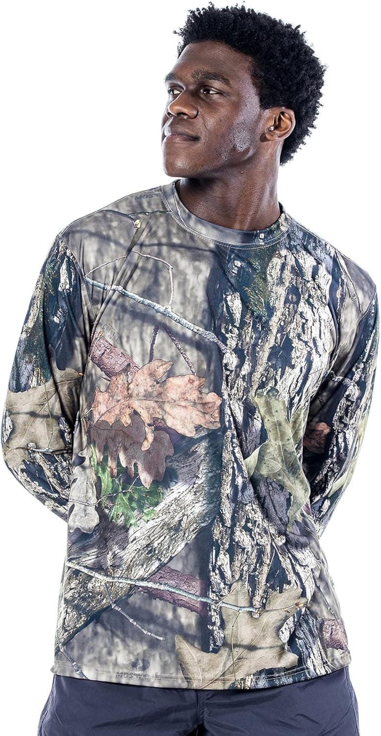 Vapor Apparel Men's Outdoor UPF 50+ Long Sleeve T-Shirt, UV Sun Protection for Fishing, Running, Hiking, Swimming