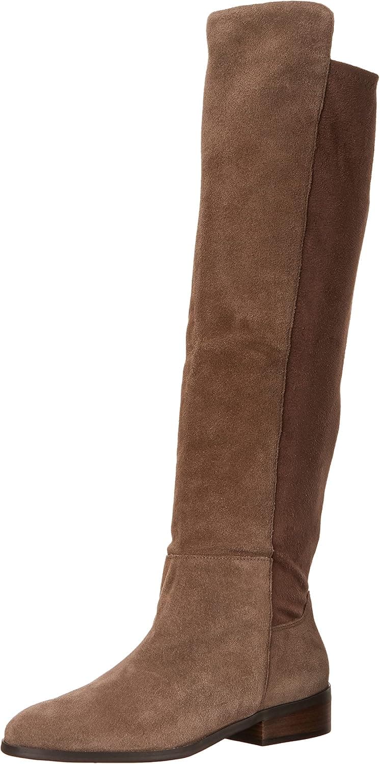Lucky Brand Women's Calypsow Over-The-Knee Boot, Falcon, 9