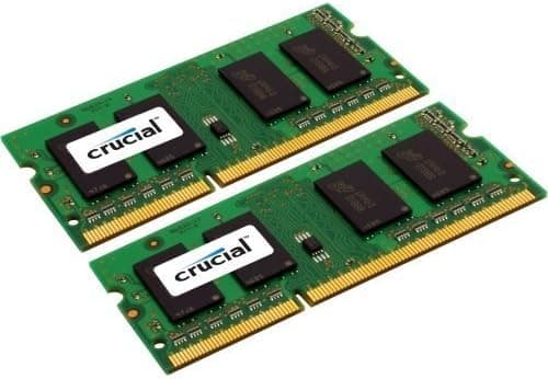 Crucial 16Gb Ddr3 Sdram Memory Module - 16 Gb (2 X 8 Gb) - Ddr3 Sdram - 1333 Mhz Ddr3-1333/Pc3-10600 - 1.35 V - Non-Ecc - Unbuffered - 204-Pin - Sodimm "Product Category: Memory/Ram Modules"
